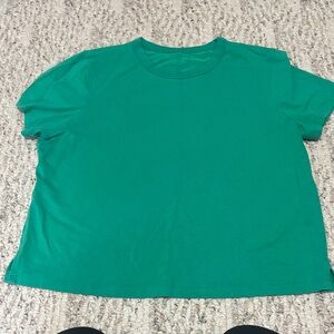 lululemon athletica Vibrant Green Short Sleeve Tee